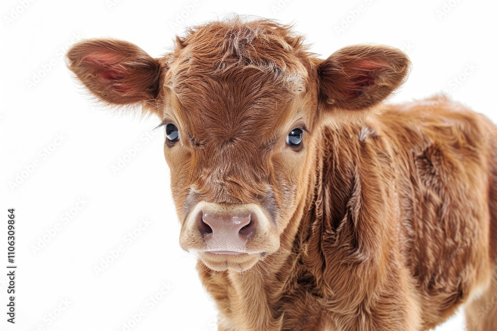 Isolated cow Isolated cow