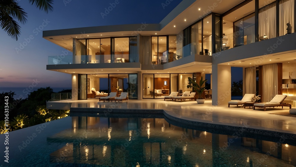 Obraz premium Luxurious villa.