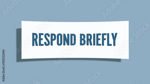 Respond briefly. A card isolated on blue background. photo