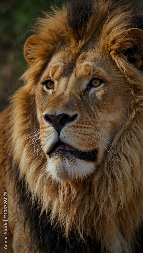 Fototapeta premium Male lion.