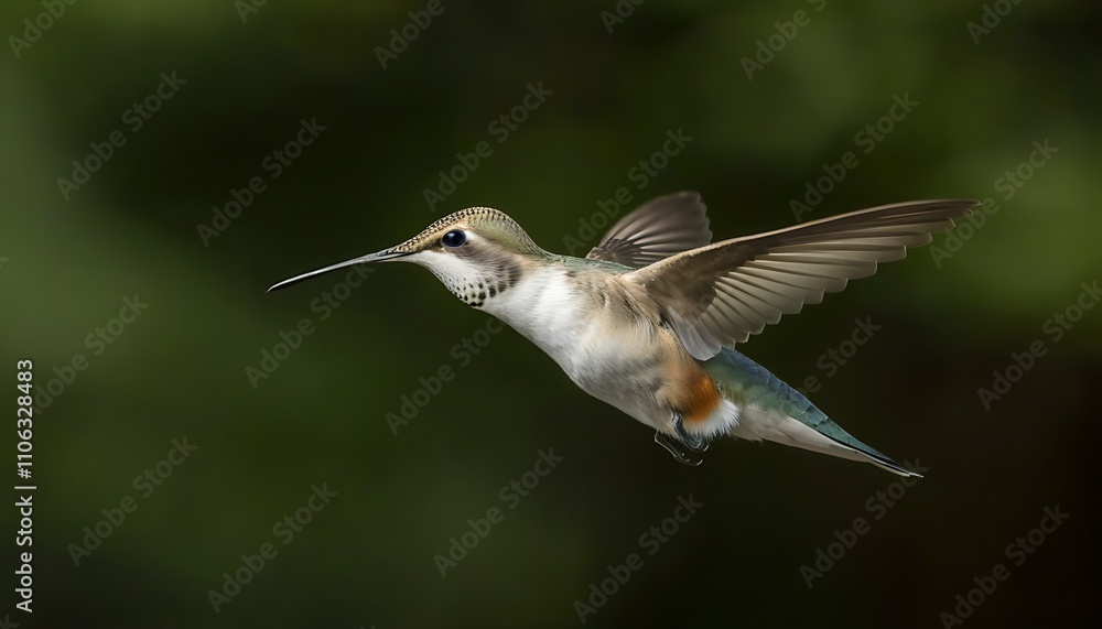 Obraz premium Elegant bird, agile in flight, presenting natural ecology.