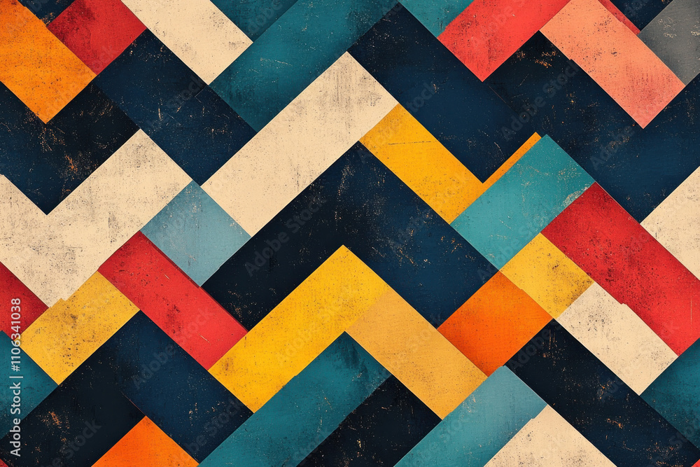 Colorful pattern with a gray background. Colorful pattern with a gray background.