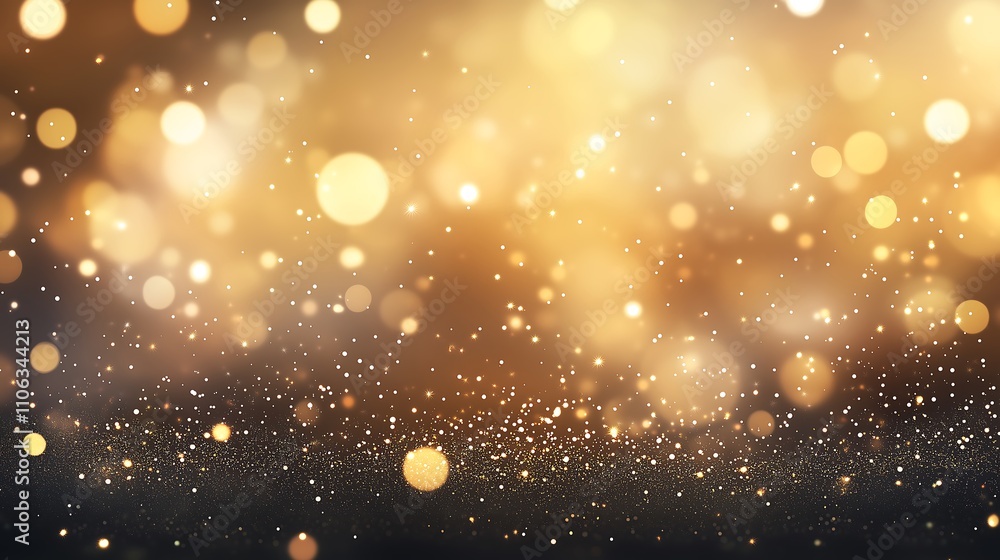 Abstract blurred golden bokeh, soft focus, festive backdrop, blurred golden lights. Abstract blurred golden bokeh, soft focus, festive backdrop, blurred golden lights.