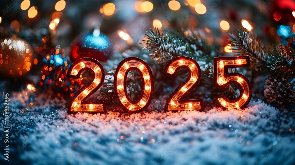 2025 New Year banner 2025 New Year banner