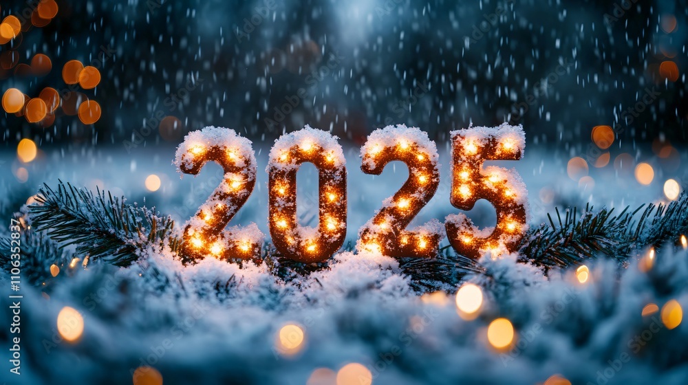 2025 New Year banner 2025 New Year banner