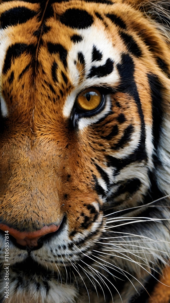 Tiger's Face Wallpaper showcasing striking details, vibrant colors, and fierce elegance in nature's masterpiece.
Tiger's Face Wallpaper showcasing striking details, vibrant colors, and fierce elegance in nature's masterpiece.
