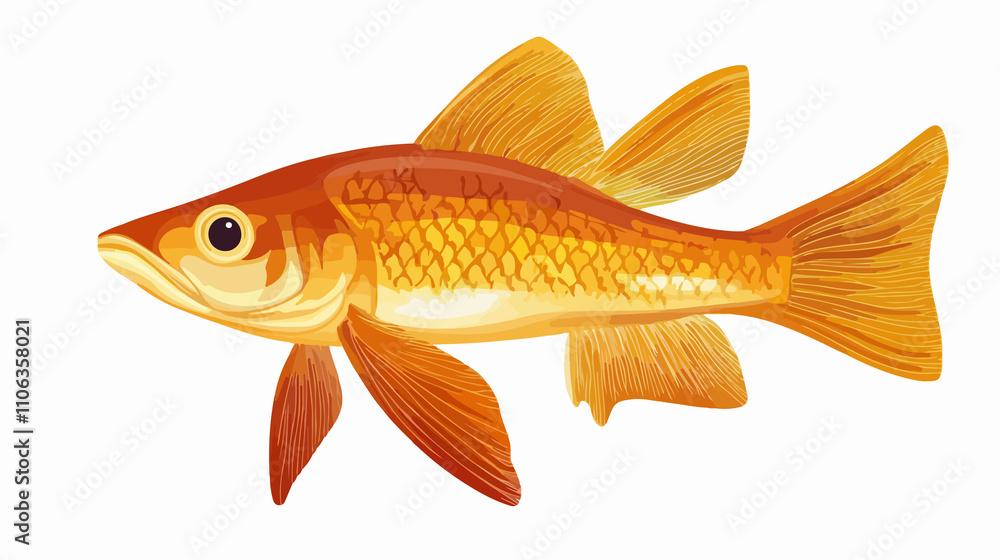 Fish Flat Icon Isolated Design Vector Illustration Fish Flat Icon Isolated Design Vector Illustration