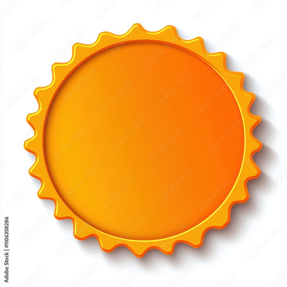 Empty blank round badge for sale promotion. Empty blank round badge for sale promotion.