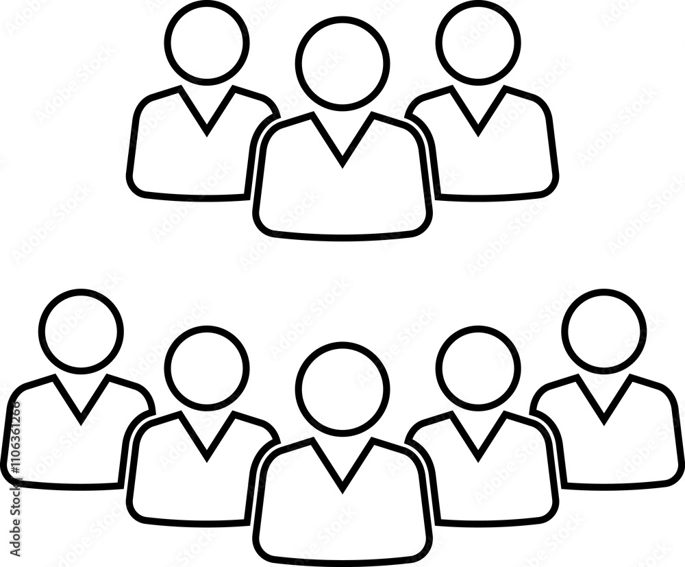 People group icon set team worker user. Employee people group icon team staff. User profile symbol. Group of people or group of users. Persons symbol. People group icon set team worker user. Employee people group icon team staff. User profile symbol. Group of people or group of users. Persons symbol.