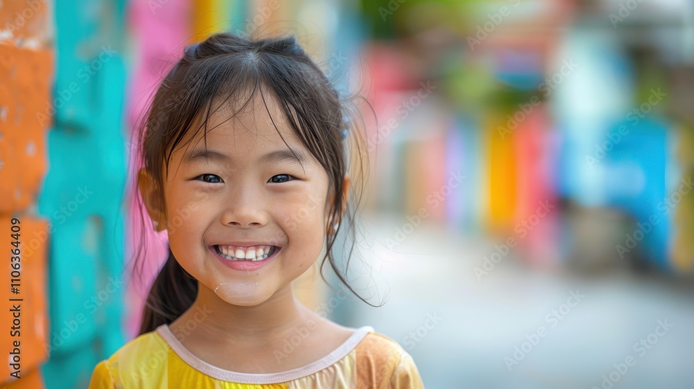 Against a backdrop of colors, an Asian student's thoughtful expression captures the essence of his educational exploration Against a backdrop of colors, an Asian student's thoughtful expression captures the essence of his educational exploration