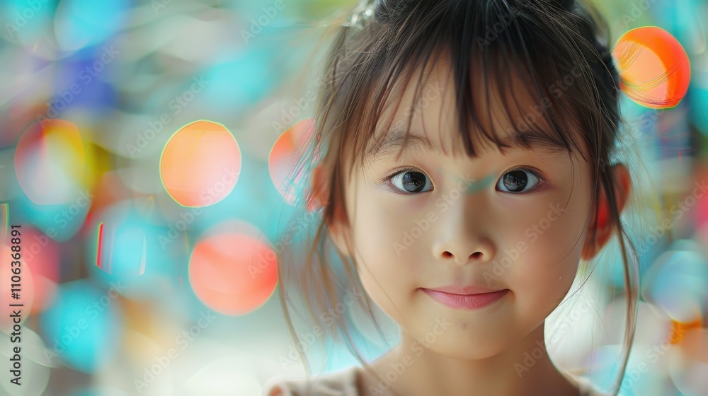 Against a backdrop of colors, an Asian student's thoughtful expression captures the essence of his educational exploration Against a backdrop of colors, an Asian student's thoughtful expression captures the essence of his educational exploration
