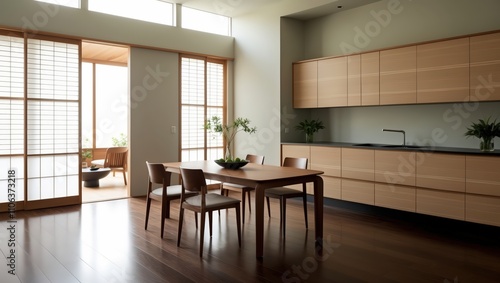 Modern kitchen interior