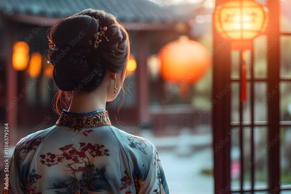 Chinese qipao elegance Chinese qipao elegance