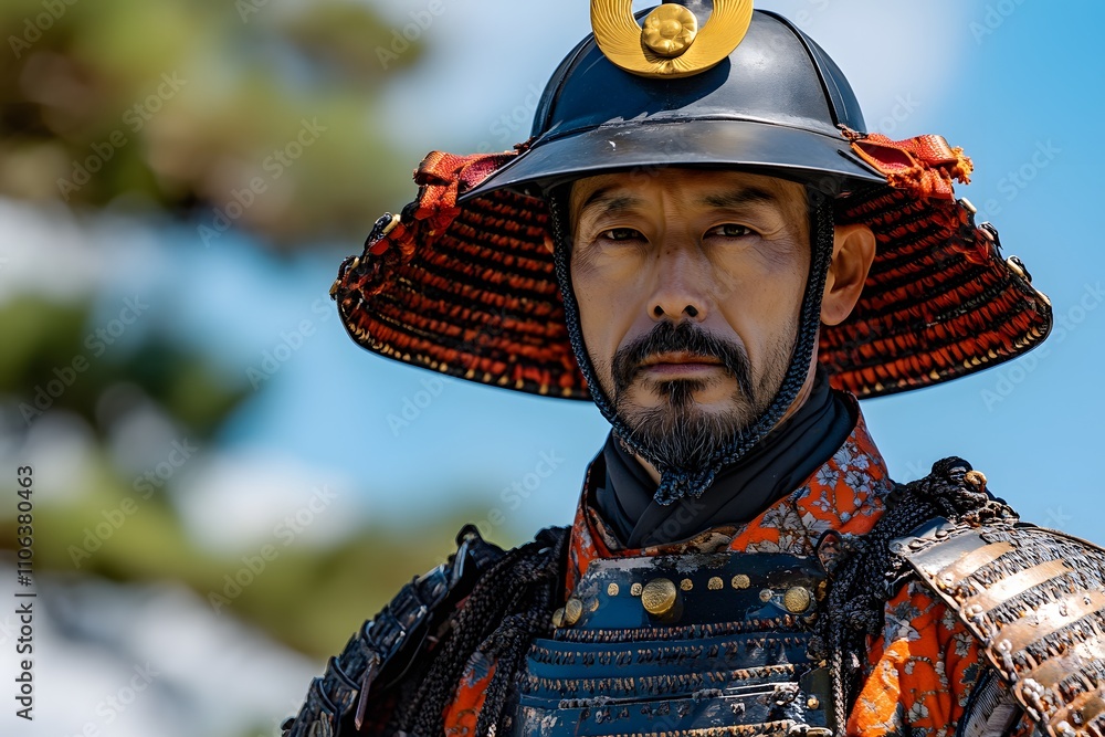 Fototapeta premium Samurai armor tradition japan
