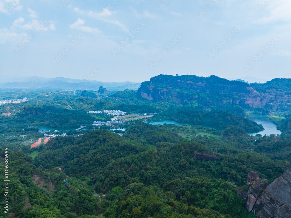 Guangdong Shaoguan Danxia Mountain Yangyuan Stone Guangdong Shaoguan Danxia Mountain Yangyuan Stone