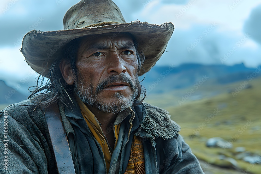Peruvian miner Peruvian miner