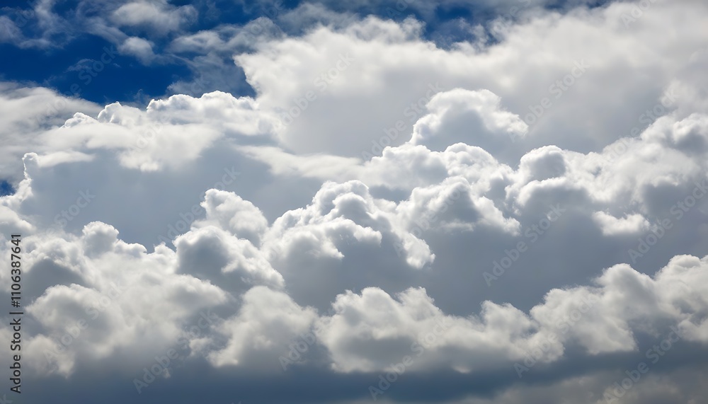Magical cloudscape against a pristine sky, poetic and picturesque. Magical cloudscape against a pristine sky, poetic and picturesque.