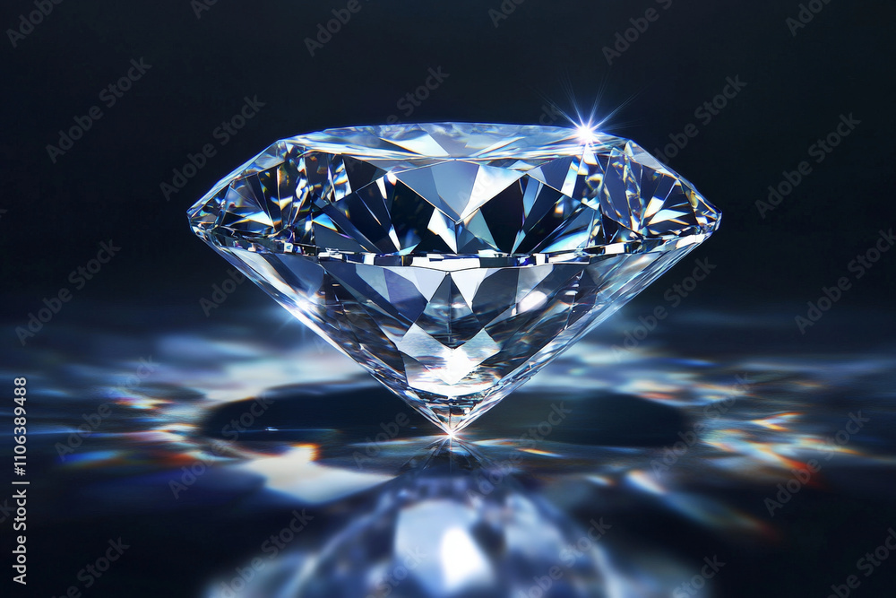 Sparkling diamond texture, intricate facets with brilliant light refractions, sharp and radiant Sparkling diamond texture, intricate facets with brilliant light refractions, sharp and radiant