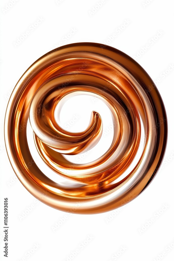 Metallic, swirling, abstract, bronze, sculpture. Metallic, swirling, abstract, bronze, sculpture.