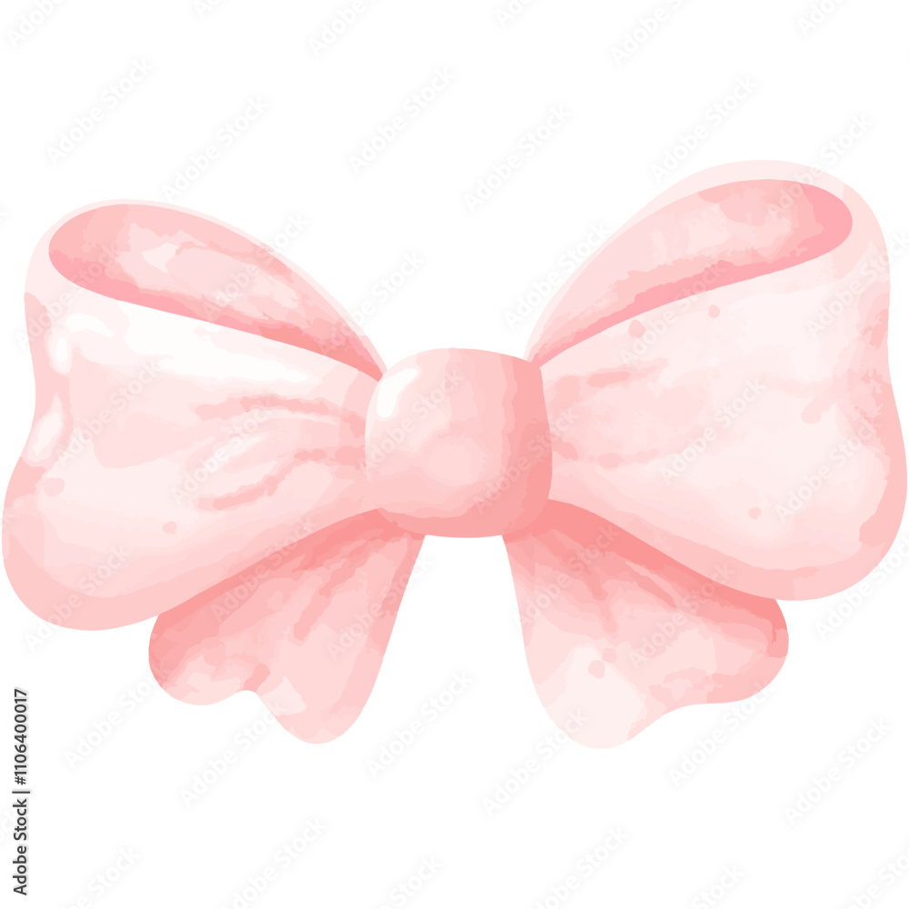 Coquette Watercolor Chic Flowing Ribbon Coquette Watercolor Chic Flowing Ribbon