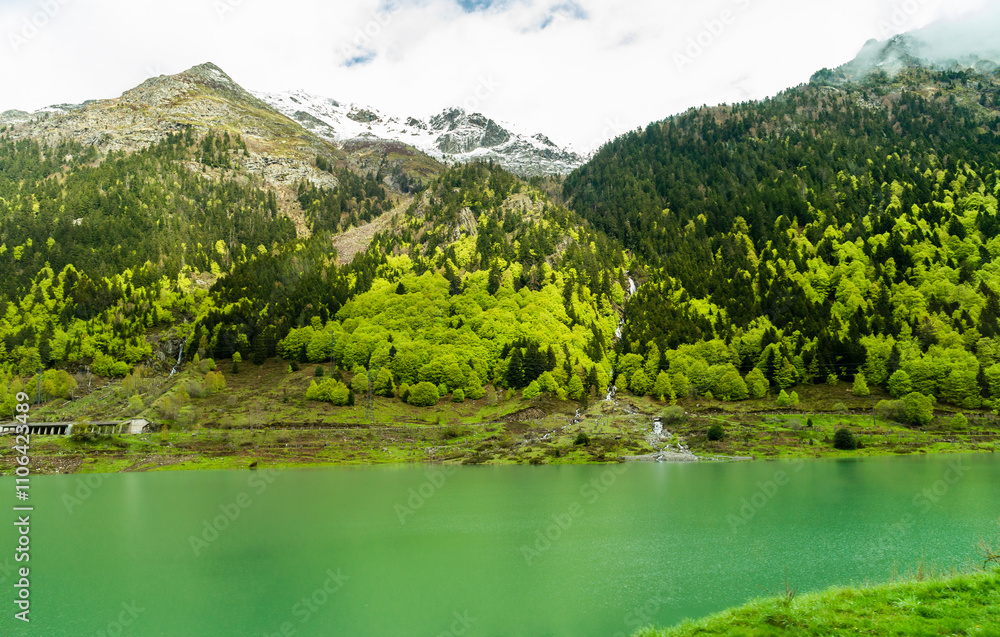 Crossing the Pyrenees through the Portalet pass at the beginning of November