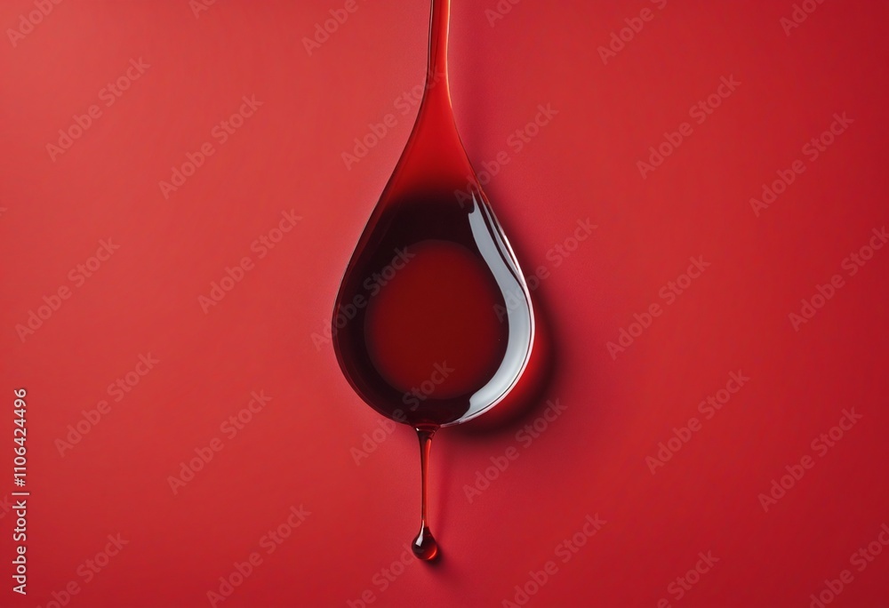 Symbolic Representation of Blood-Related Health Issues: Anemia, Leukemia, and More
