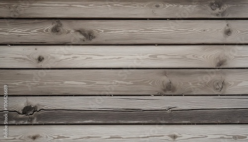 Weathered Wooden Planks with Distressed Finish Revealing Natural Grain photo