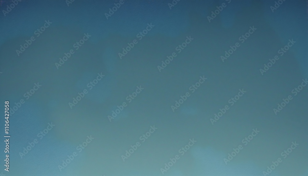 Obraz premium Serene Blue Gradient Texture with Grainy Depth