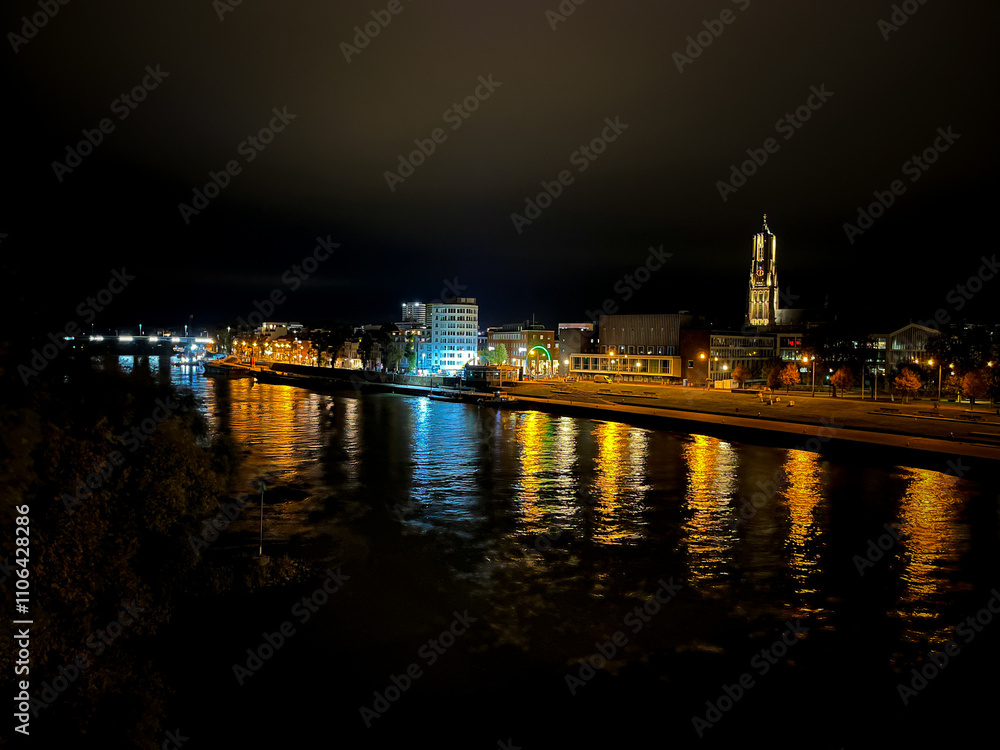 Arnhem city at night Arnhem city at night