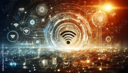 Wallpaper Mural Digital Network with Wi-Fi Symbol

 Torontodigital.ca