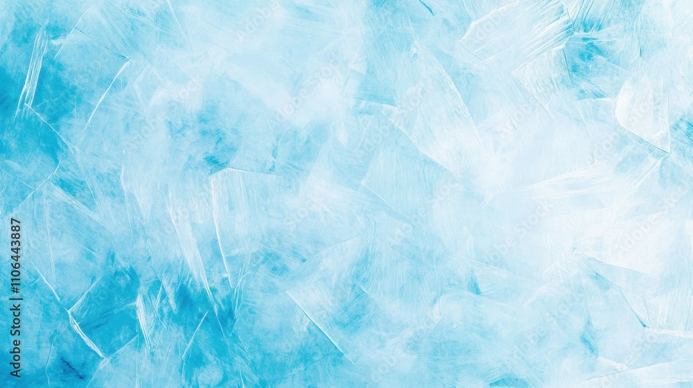Bluish Ice Crystals Reveal Intricate Textures and Beautiful Cracks in an Enchanting Winter Wonderland Bluish Ice Crystals Reveal Intricate Textures and Beautiful Cracks in an Enchanting Winter Wonderland