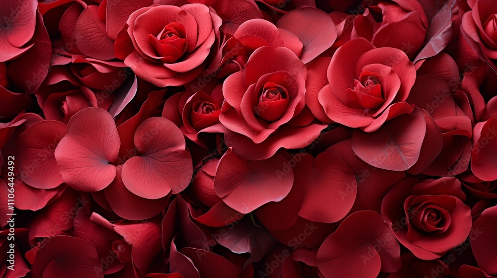 red rose petals red rose petals