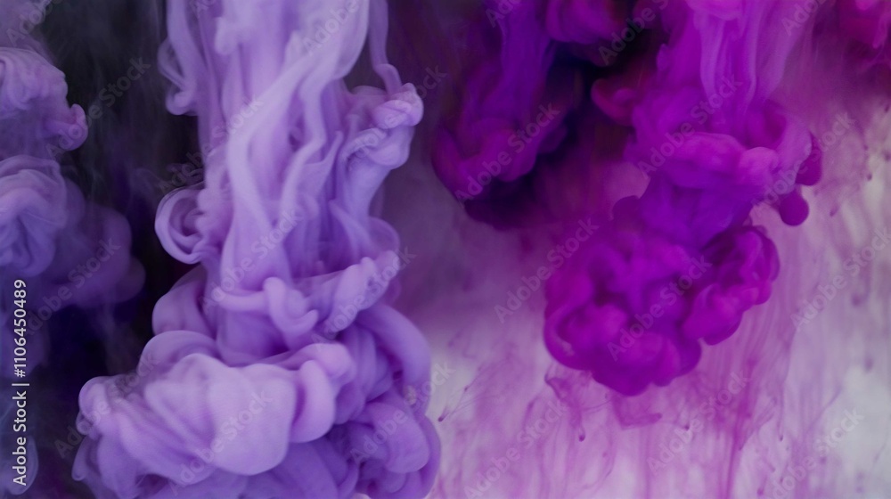 Abstract Closeup of Purple and Pink Hyacinth Blossoms in Spring Garden Abstract Closeup of Purple and Pink Hyacinth Blossoms in Spring Garden