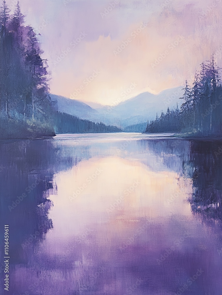 Fototapeta premium Radiant Violets