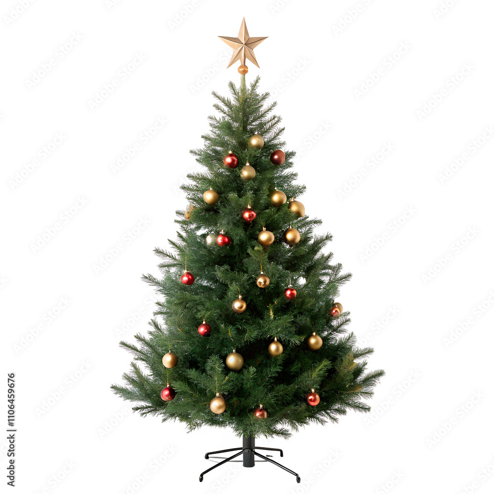 isolated christmas tree isolated christmas tree