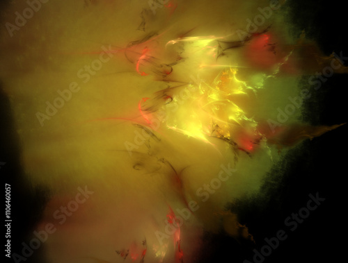 Imaginatory fractal abstract background Image