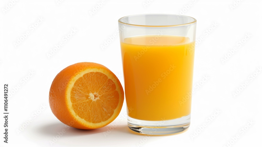 Detailed and photorealistic capture of a glass of fresh orange juice
Detailed and photorealistic capture of a glass of fresh orange juice