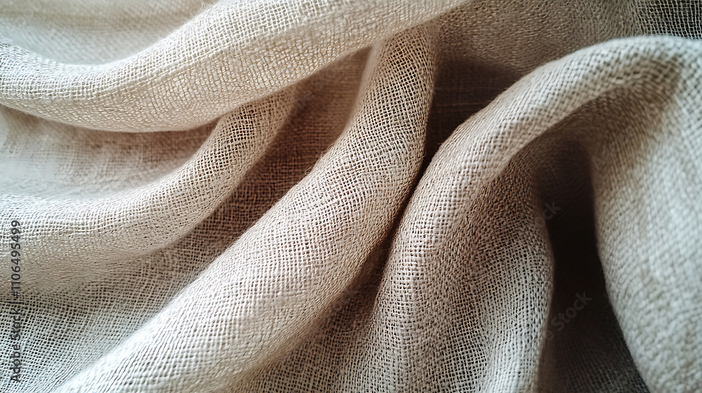 Natural linen fabric texture for the background Natural linen fabric texture for the background