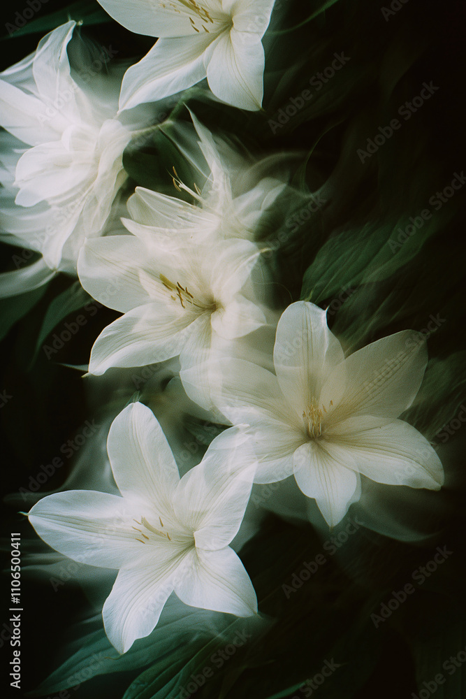 bouquet of white lilies bouquet of white lilies