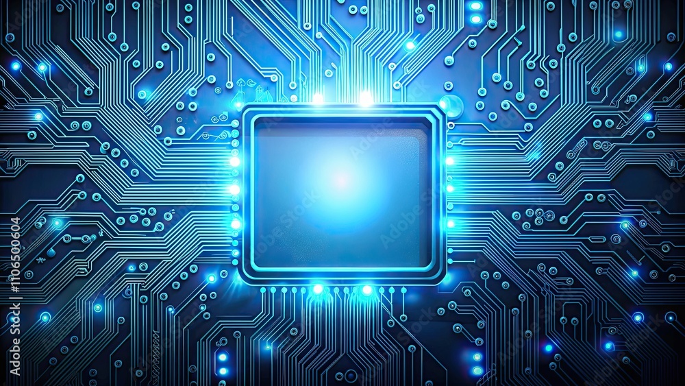 Circuit board with glowing visual effects , technology, electronic, motherboard, digital, connection, computer Circuit board with glowing visual effects , technology, electronic, motherboard, digital, connection, computer