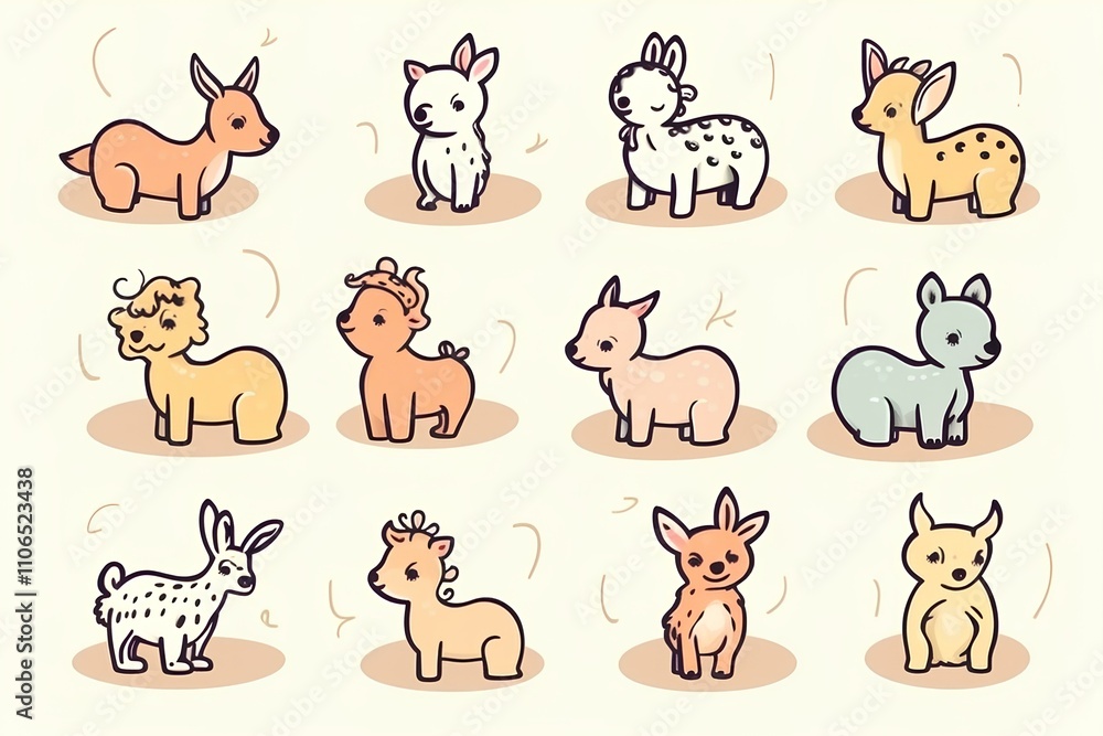 Obraz premium icons set