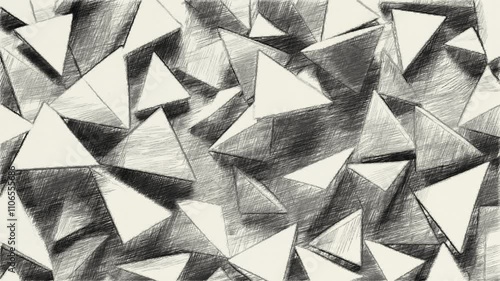 black and white of abstract background