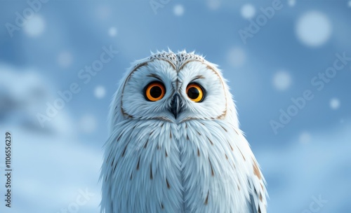 owl christmas La neve sulle montagne dell 'alpago ,belluno,italia  animal, decoration, season, bird photo