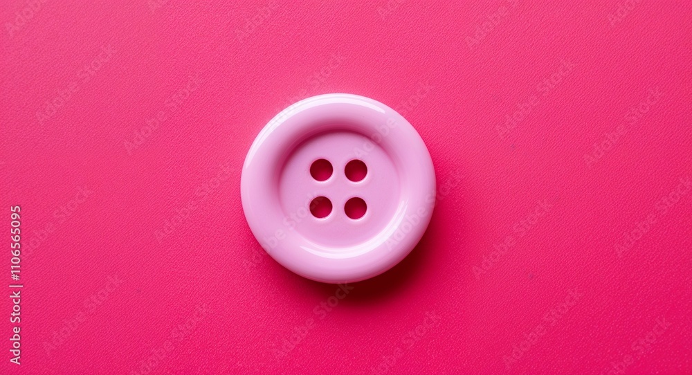 Button on Pink background design Button on Pink background design