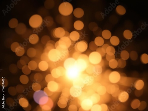 A burst of radiant bokeh shapes evokes a sense of wonder and creativity in visuals, magical, visuals, bokeh