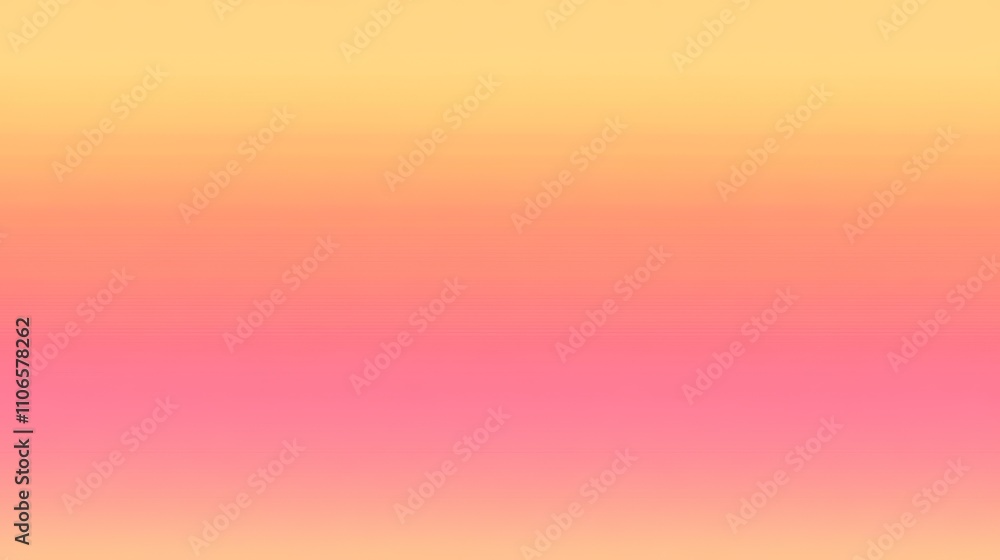 Obraz premium Gradient Background Soft Peach to Yellow Smooth Blend Abstract Design Graphic Resource
