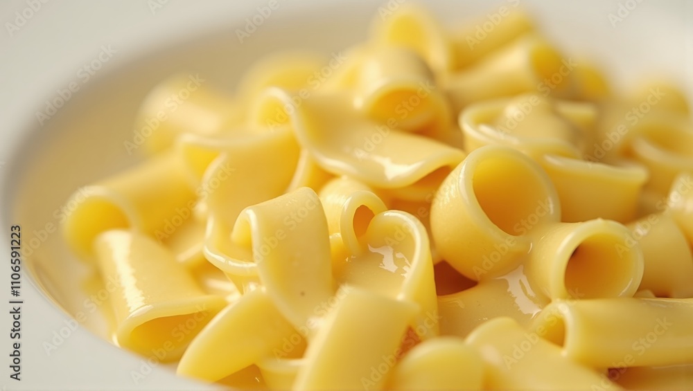 Close-up of creamy pasta on a plate, highlighting texture and color, appetizing and detailed food photography. Generative, AI. Close-up of creamy pasta on a plate, highlighting texture and color, appetizing and detailed food photography. Generative, AI.