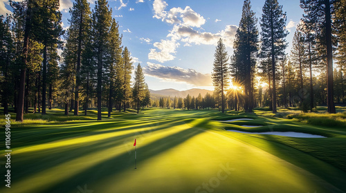 美しいゴルフ場