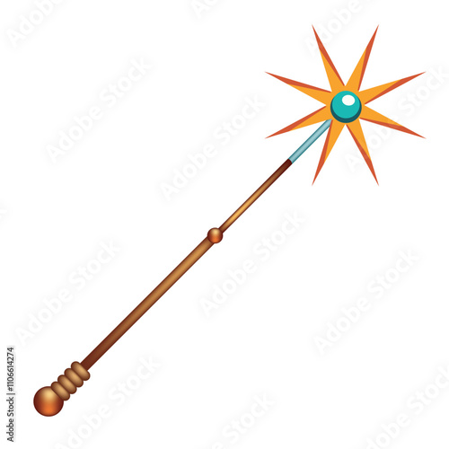 Magic wand of the wizard