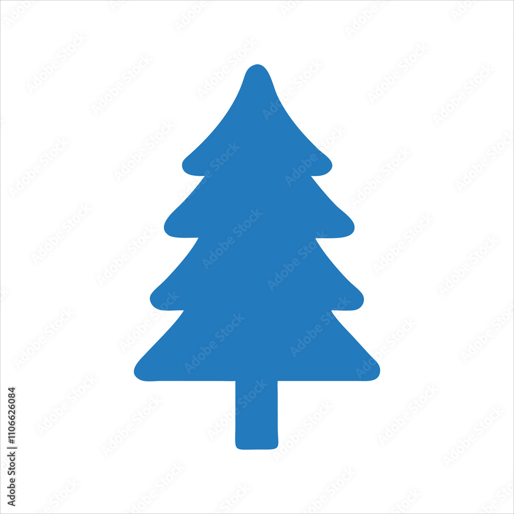 Fototapeta premium Tree icon. Celebrate tree icon
